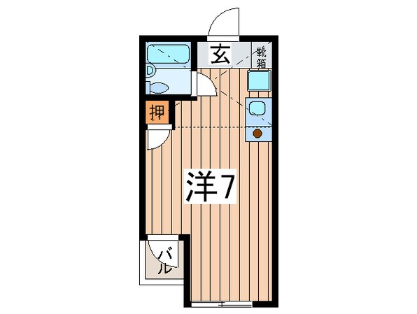 ウエストヨコハマの物件間取画像